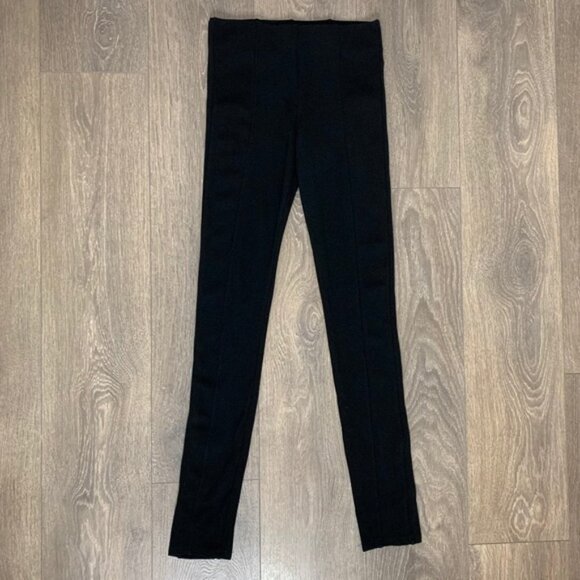 Aritzia Talula Claremont Leggings Pant High Rise Waist Skinny Leg Black Size 0 - Picture 6 of 12